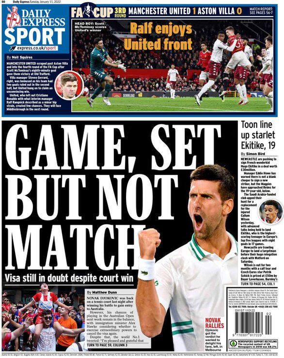 Tuesday's newspapers - BBC Sport