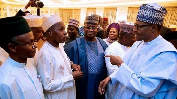 Buhari da Gwamnonin APC