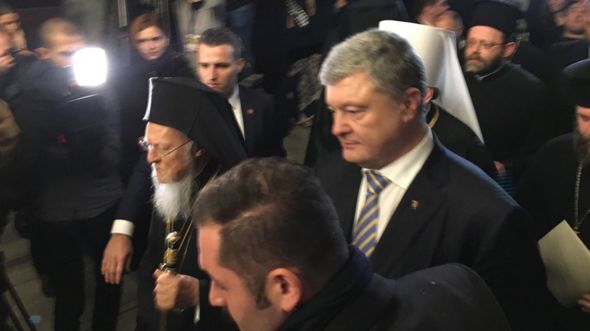 Порошенко і Варфоломій