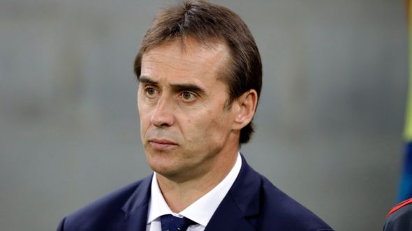Kocin Madrid Julen Lopetegui