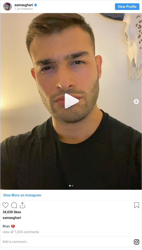 پست اینستاگرام از samasghari: #iran ?