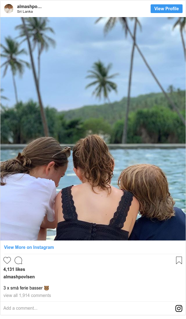 Instagram pesan oleh almashpovlsen: 3 x sm ferie basser ????