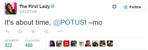 Michelle Obama tweet