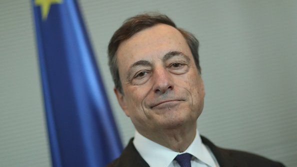 Mario Draghi, president of the ECB