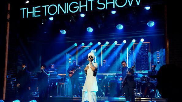 Diljit Dosanjh performs at The Tonight Show