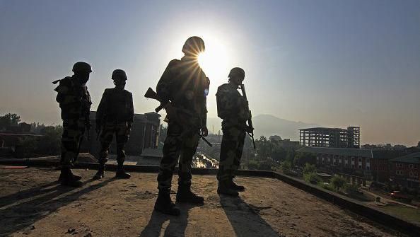 A file photo of the army in Jammu