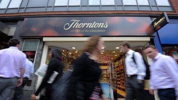 Thorntons shop front