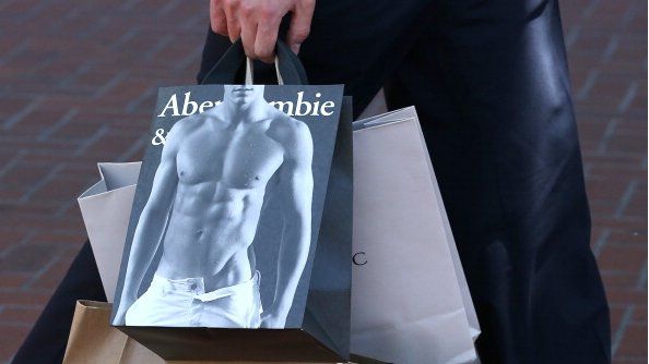 Abercrombie & Fitch shopping bag