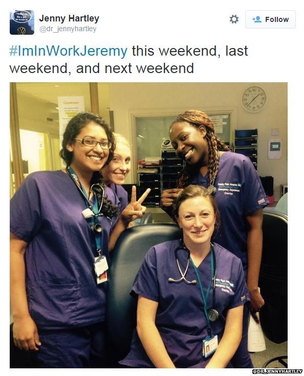 NHS workers in Frimley, Surrey