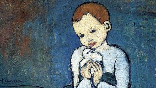 Picasso's Child With A Dove