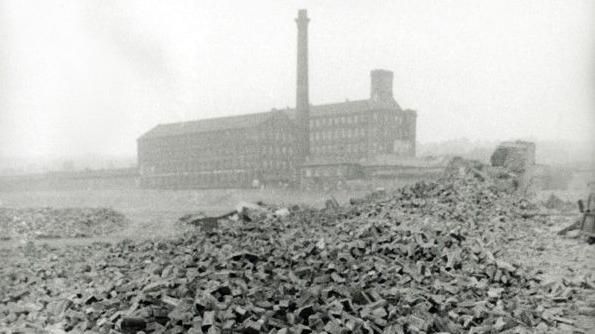 A demolished mill 