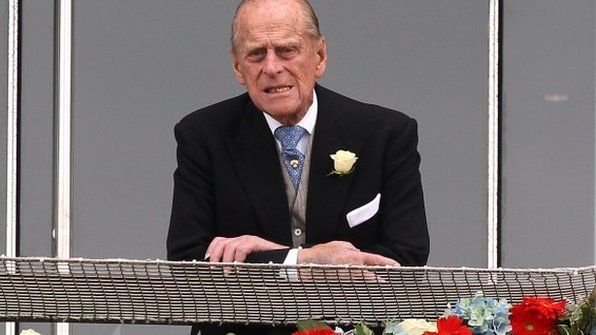 Duke of Edinburgh, pictured on 1 June at the Epsom Derby