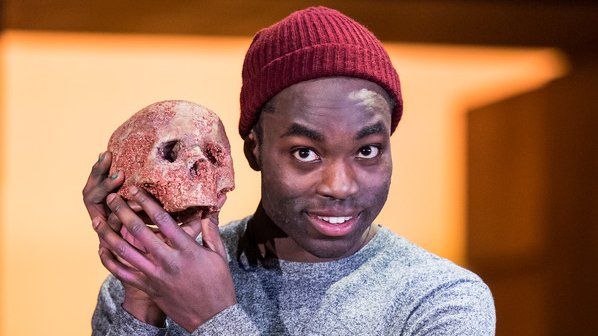 Paapa Essiedu in the RSC's 2016 production of Hamlet
