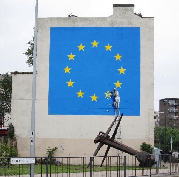 Banksy, bu kez İngiltere seçimlerine gönderme yaptı BBC News Türkçe