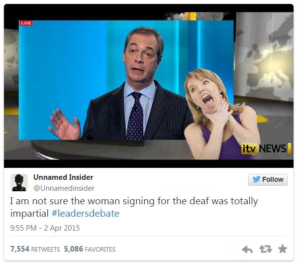 How the internet reacted to the leaders' debate - BBC News