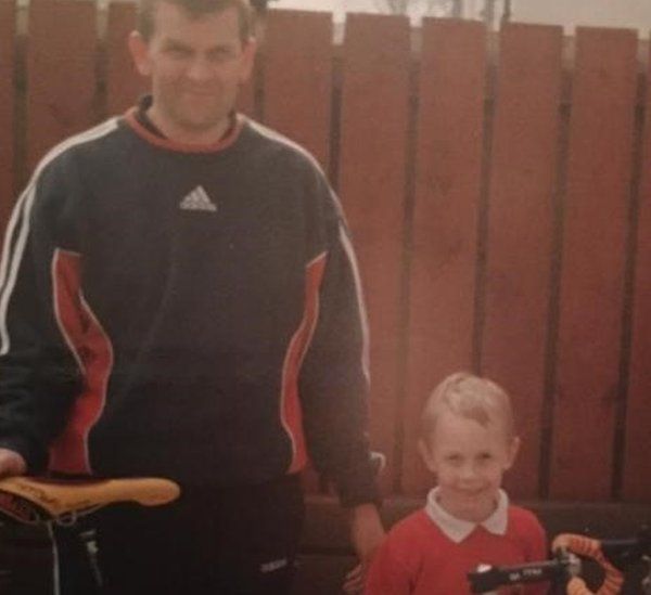 William Scott with his father Gordon