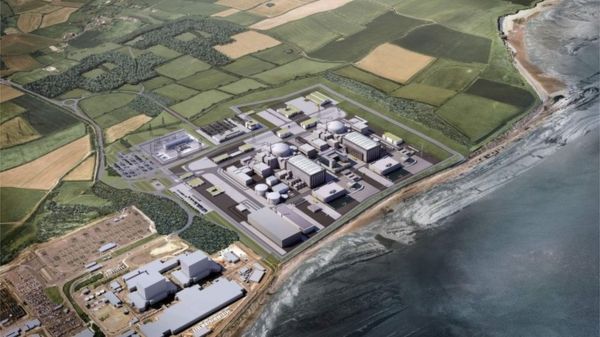 CGI of Hinkley Point proposed plans