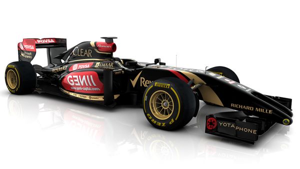 The Lotus 2014 F1 car