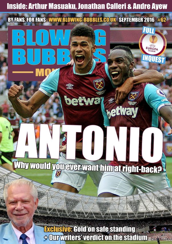 Cover of Blowing Bubbles Monthly featuring Michael Antonio