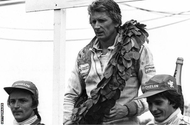 Gilles Villeneuve and Rene Arnoux in 1979
