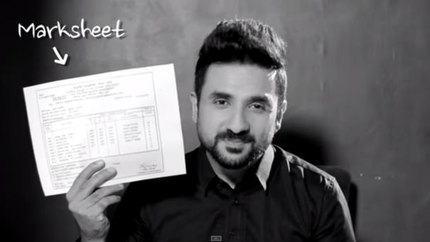 Screenshot from Indian comedian Vir Das' "On Your Marks" YouTube video