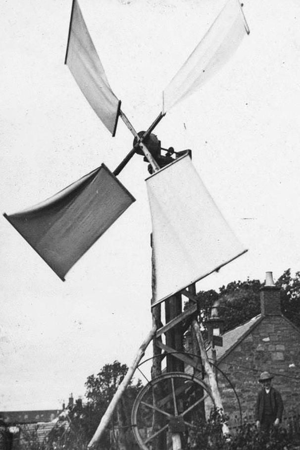 James Blyth's first wind turbine