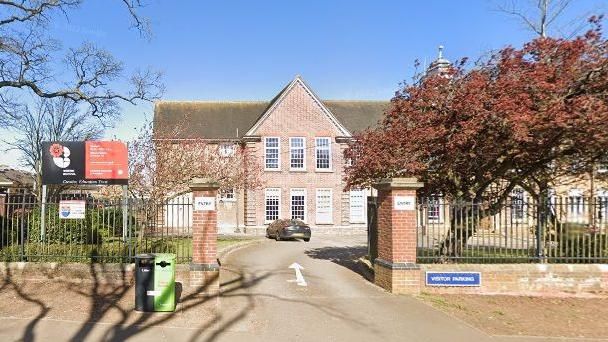 Two storey, brick-built 1930s school building