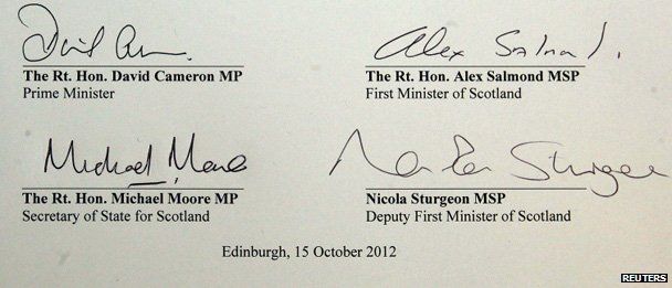 Referendum deal signatures