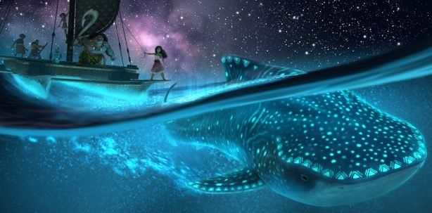 Still from Moana 2