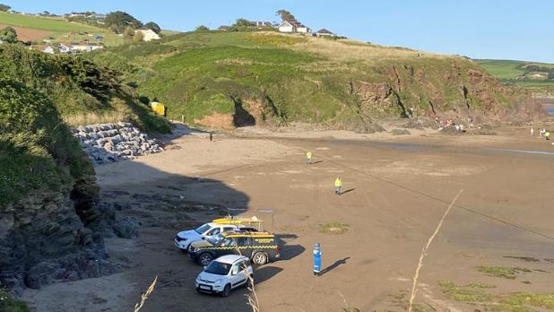 Bigbury beach