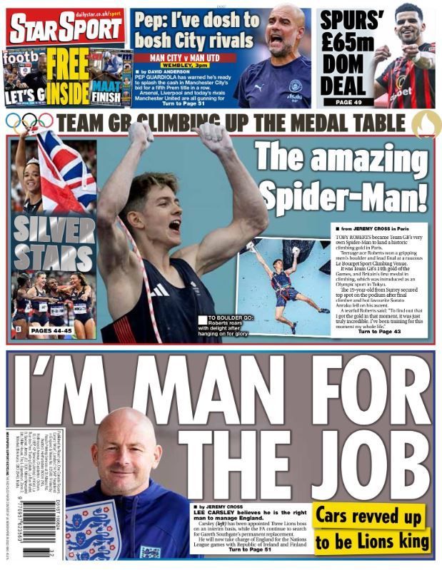 Star back page