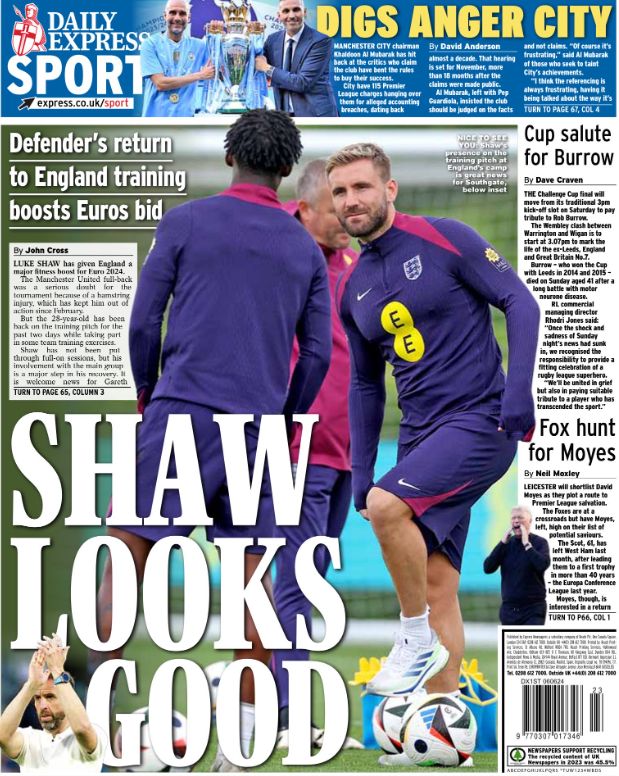 Express back page