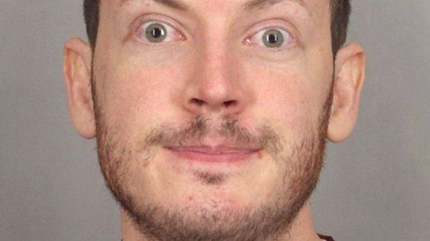 A hand-out photo of James Holmes from the Arapahoe County Sheriff's Office (20 September 2012)
