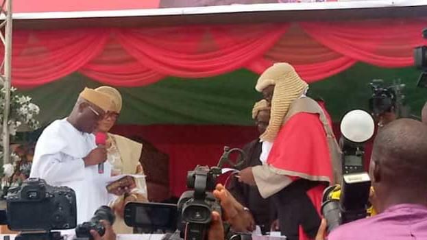 Inauguration Of Oyebanji: E﻿kiti State Don Officially Swear In Biodun ...