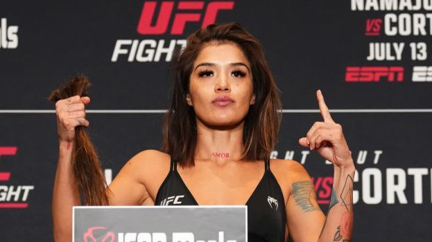 UFC Fight Night: Tracy Cortez cuts hair to make weight for Rose ...