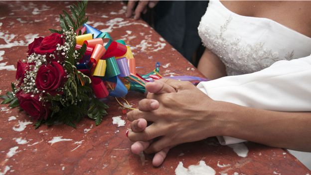 En Fotos Primer Matrimonio En Cuba Entre Una Transexual Y Un Gay Bbc 2208