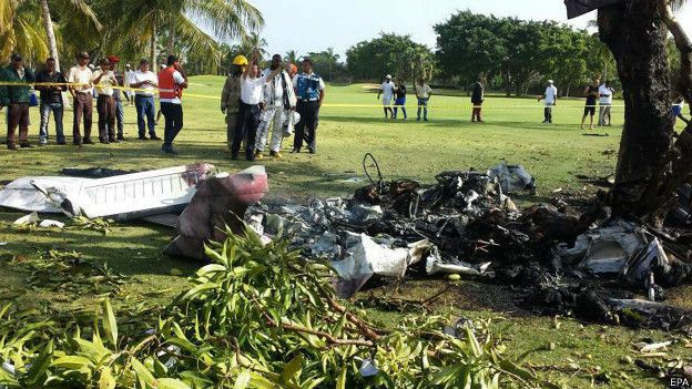 R. Dominicana 7 muertos en accidente aéreo en Punta Cana BBC News Mundo