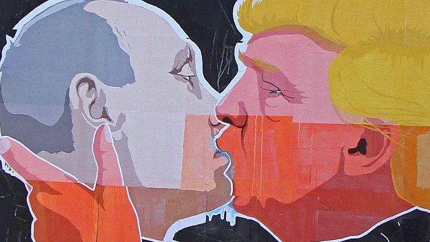 Что на самом деле означает этот поцелуй Трампа и Путина Bbc News Русская служба 8417