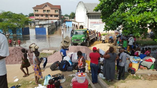 Floods in Kinshasa December 2015