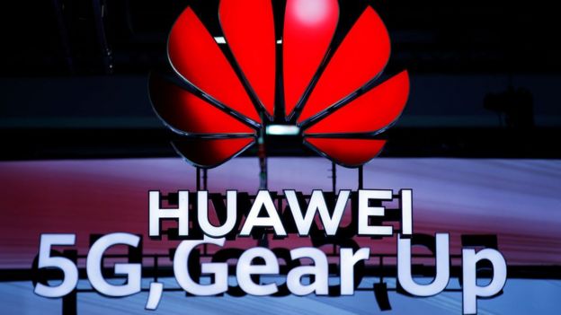 Huawei sign