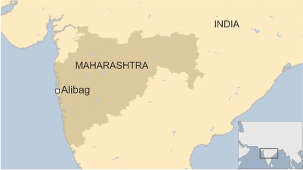 Alibag In Maharashtra Map India Students Drown Swimming Off Maharashtra Beach - Bbc News