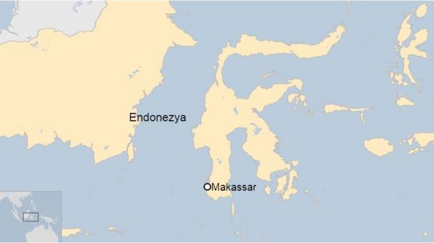 Endonezya harita