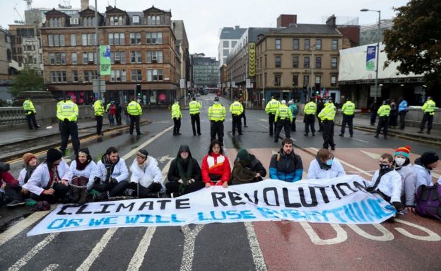 COP26: The Story From Glasgow In 15 Pictures - BBC News