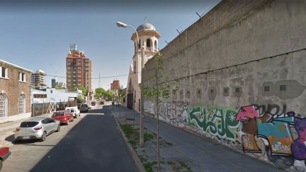 Visão atual da prisão de Cabildo, no centro de Montevidéu