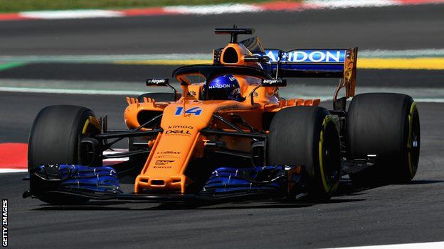 Fernando Alonso of McLaren