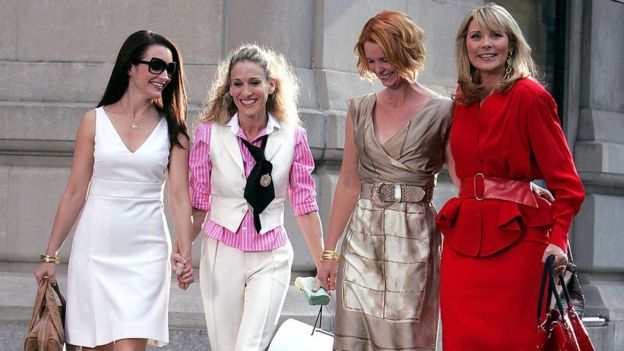 Sarah Jessica Parker, Kim Cattrall, Kristin Davis y Cynthia Nixon