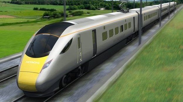Trains like this will run on the main line from Swansea to London