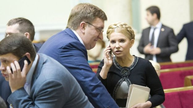 Владислав Бухарєв і Юлія Тимошенко