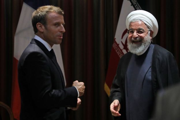 روحانی و مکرون