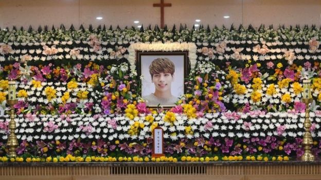 Monumento a Kim Jong-hyun
